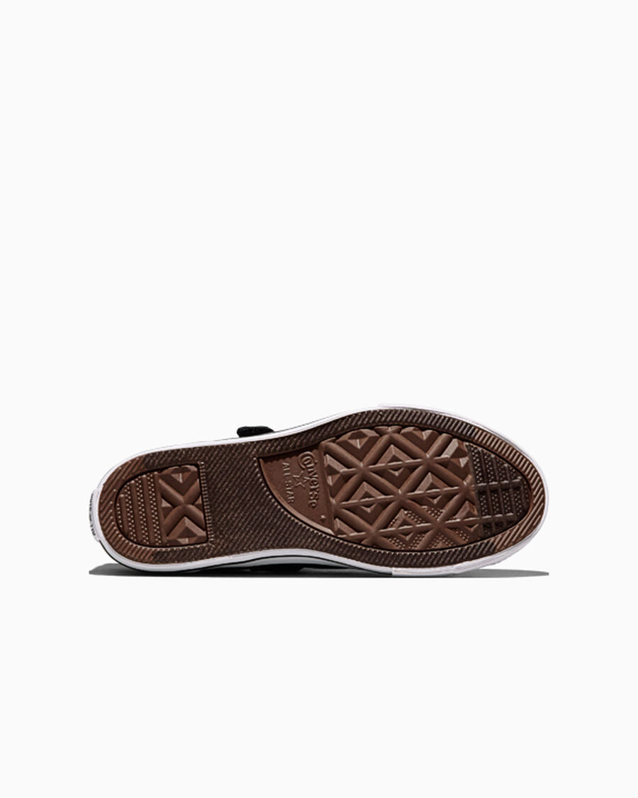 Canvas Mary Jane Sneaker - Black/White/Black