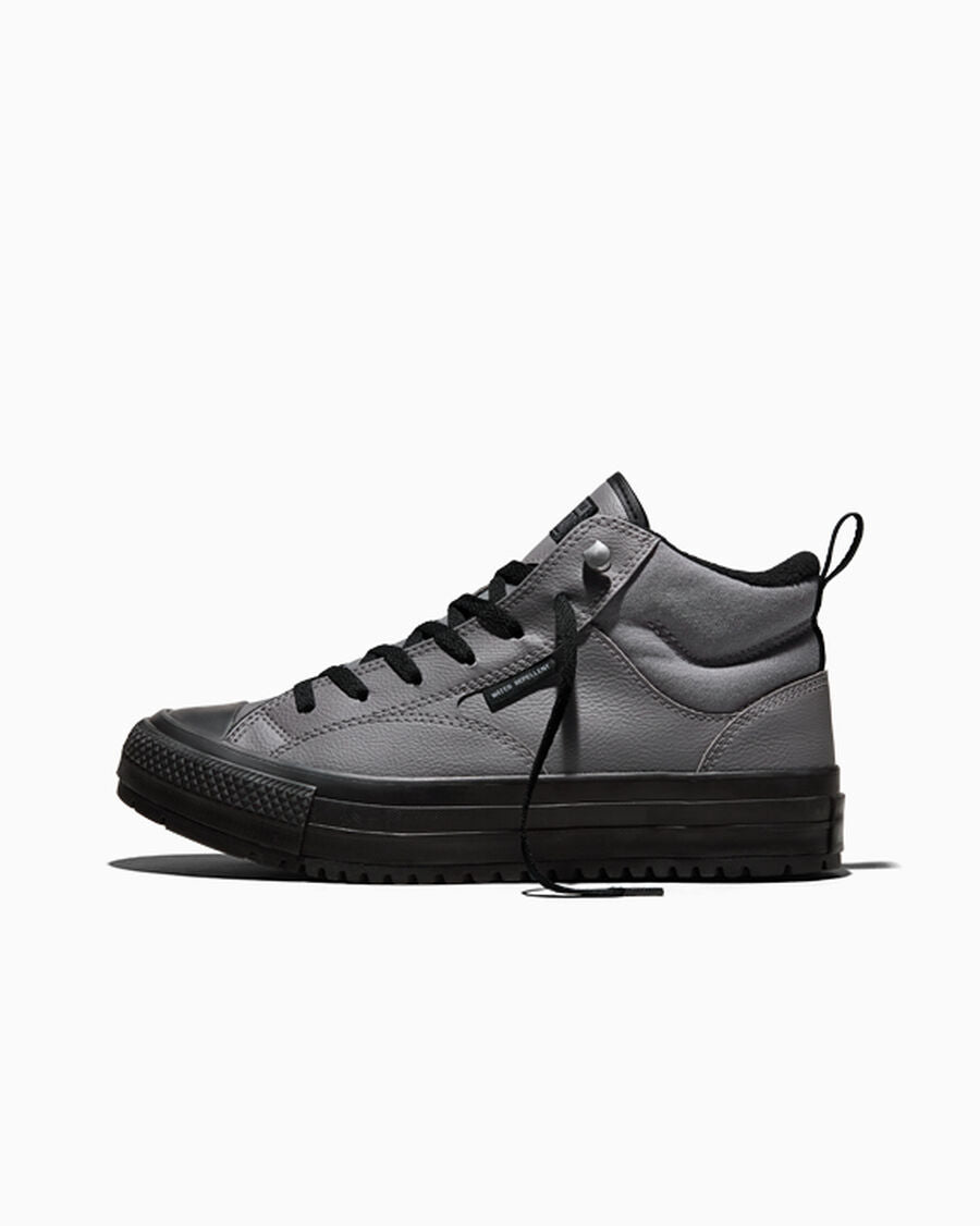 Water-Repellent Mid-Top Boot - Darker Grey/Black/Black