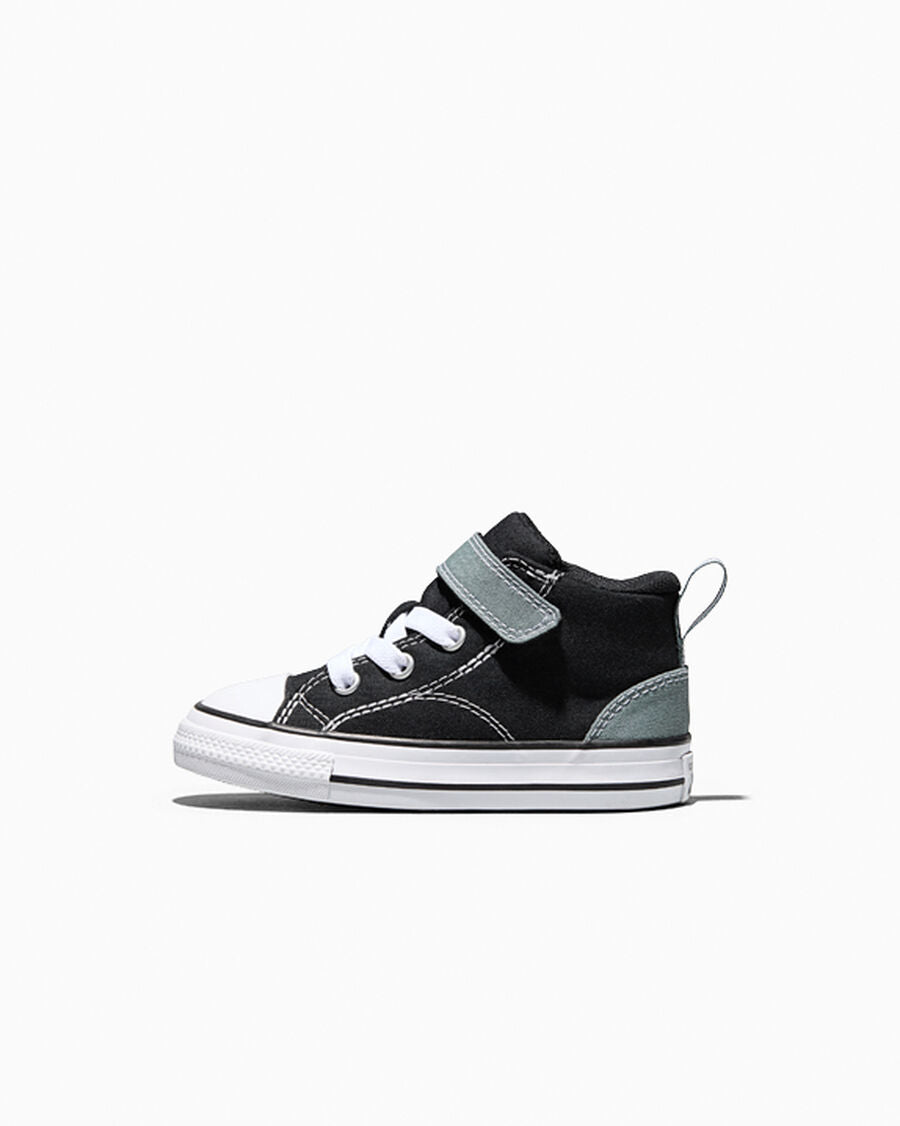 Toddler Canvas Strap Mid Top Sneaker
