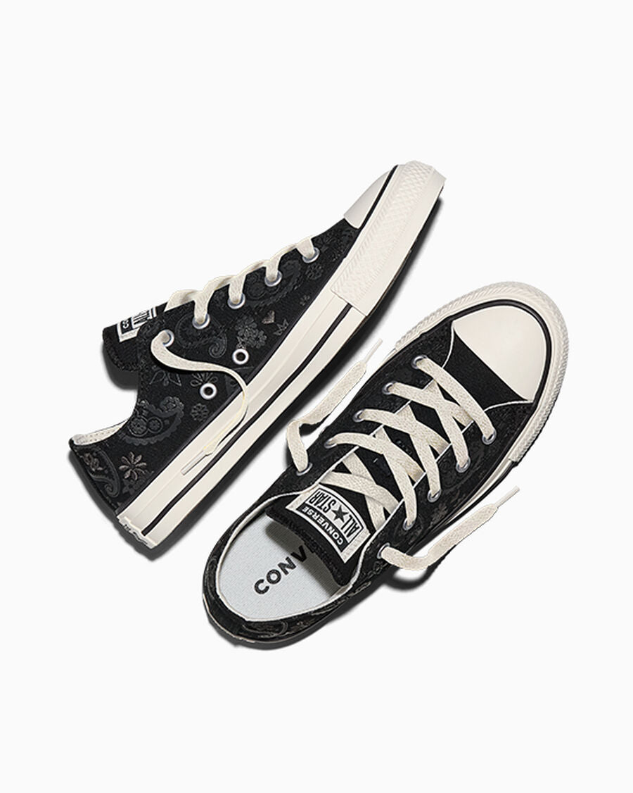 Kids Paisley Canvas Low Top Sneaker