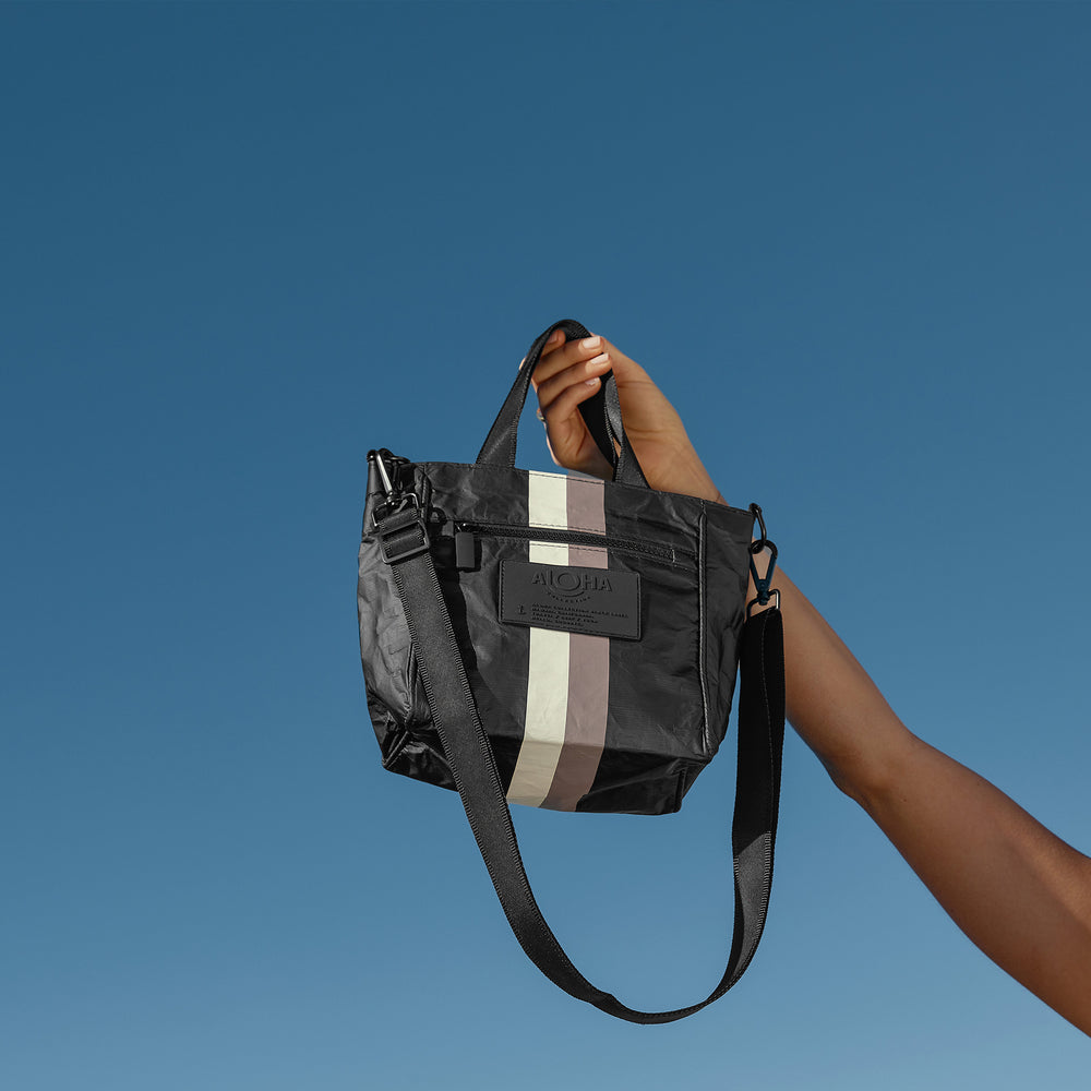 Convertible Crossbody Bag - Striped