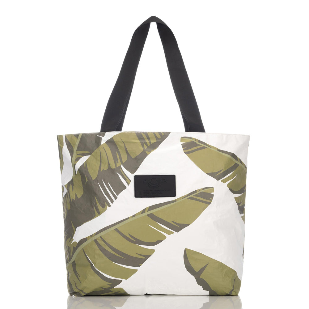 Expandable Tote Bag - Palm Print