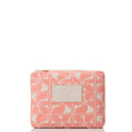 Small Splash-Resistant Pouch - Floral Grid