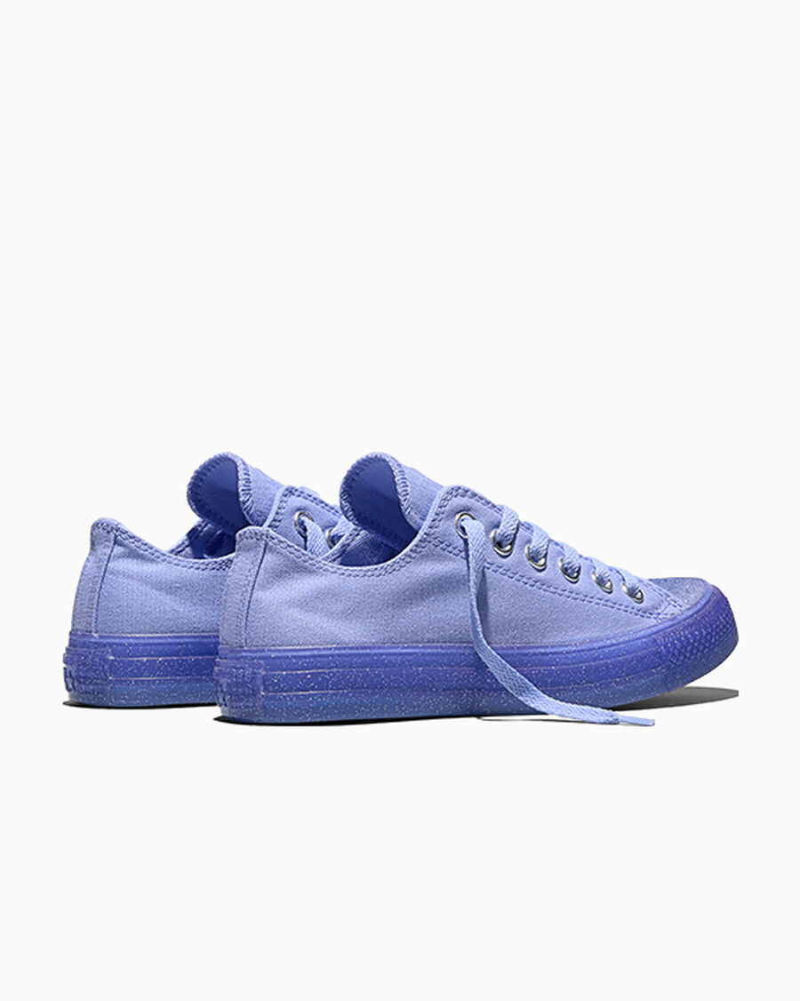 Glitter Clear Sole Canvas Low Top Sneaker