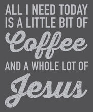 Load image into Gallery viewer, COFFEE &amp; JESUS TANK TOP
