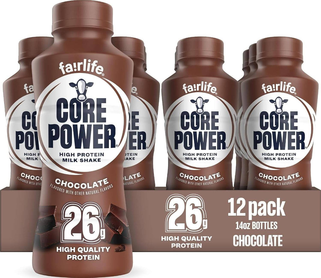 Chocolate Protein Milk Shake, 14 oz, 12 Pack