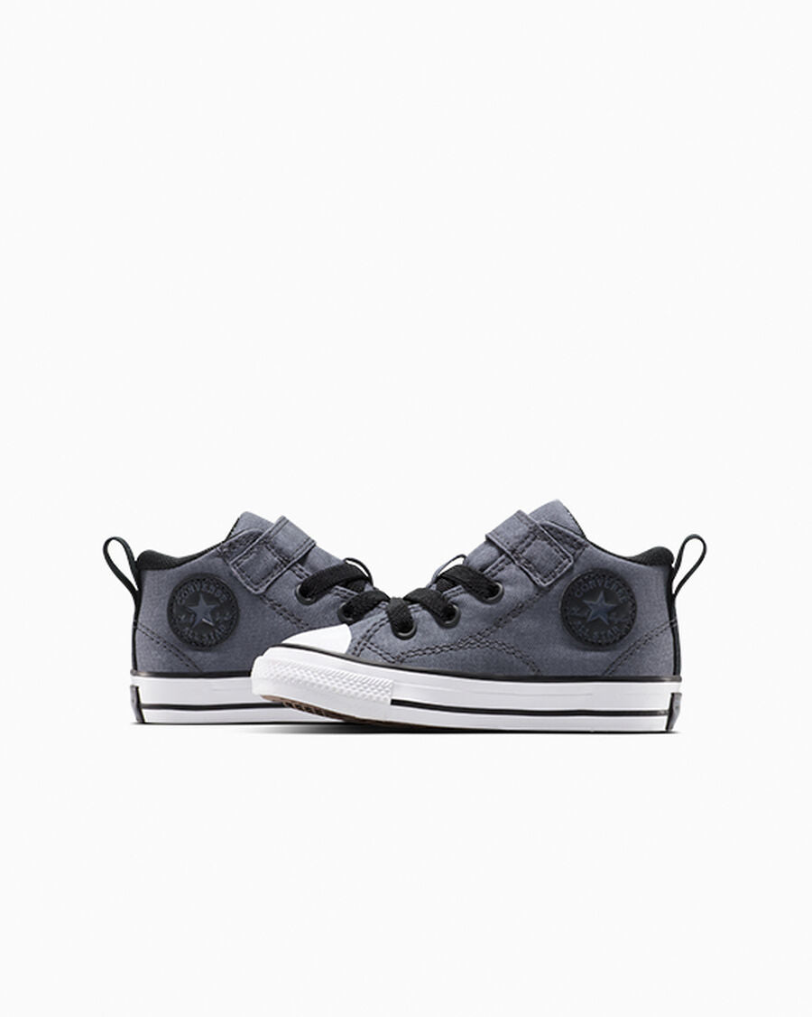 Toddler Canvas Strap Mid Top Shoe