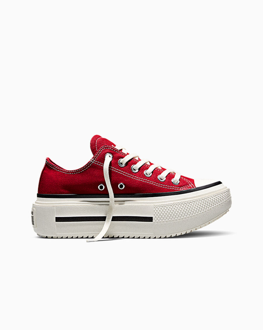 Canvas Platform Low Top Sneaker - Heart