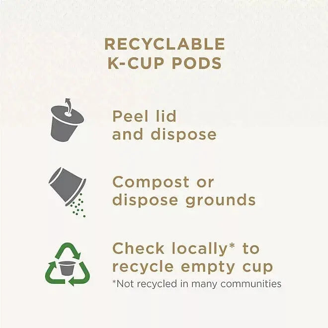 Peet's Coffee Decaf Dark Roast K-Cup Pods, House Blend, 75 Count