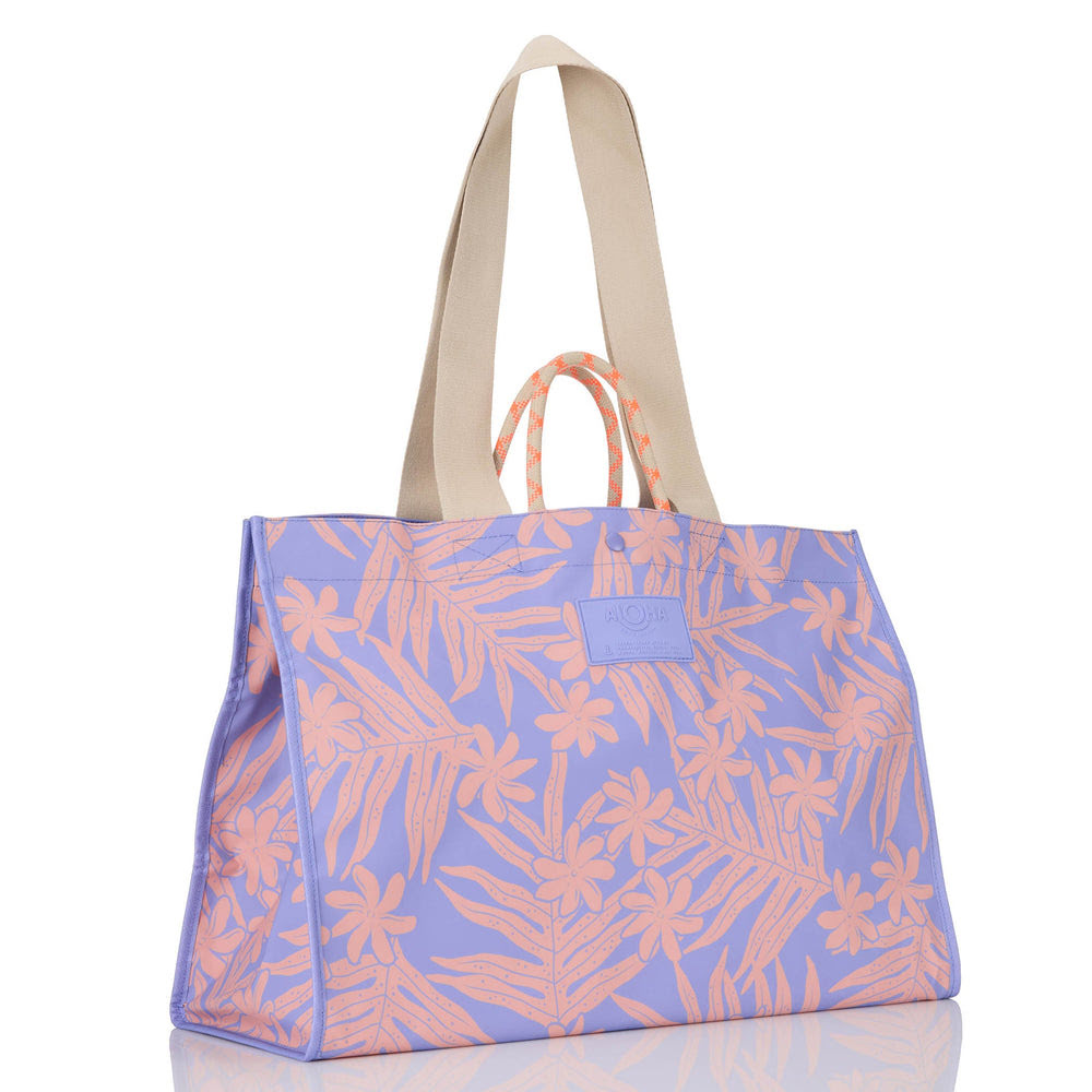 Waterproof PVC Tote - Fern