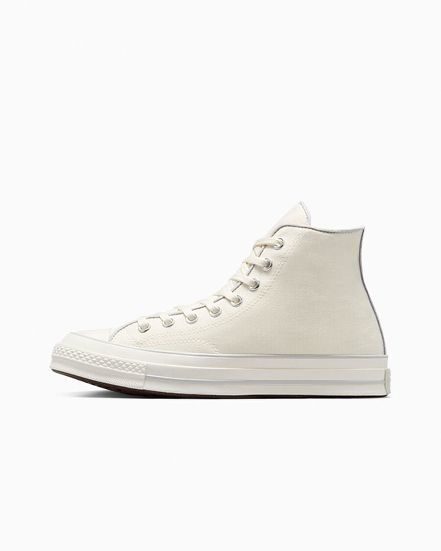 Canvas And Cotton High-Top Sneaker