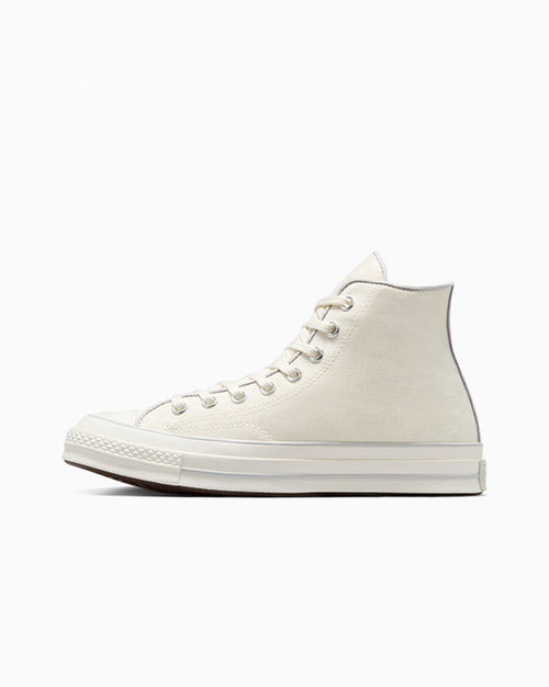 Canvas And Cotton High-Top Sneaker