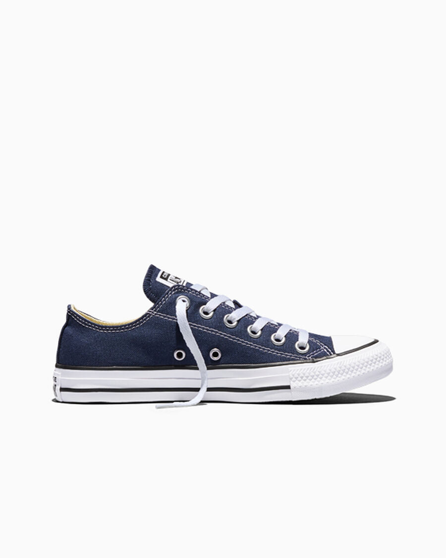 Canvas Low-Top Sneaker - Multiple Colors - Navy