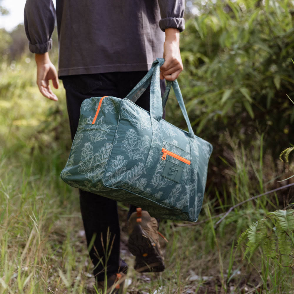 Ripstop Nylon Weekender Bag - Botanical