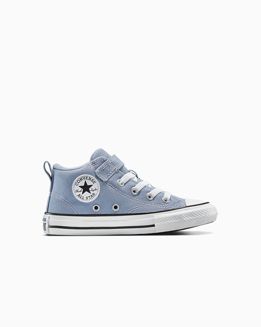 Kids' Canvas Easy-On Mid-Top Sneaker