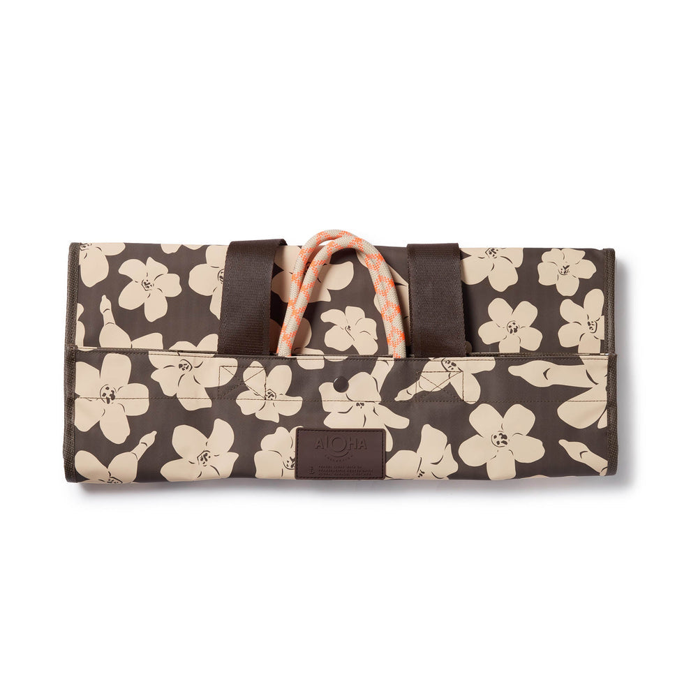 Waterproof PVC Carryall Tote - Floral