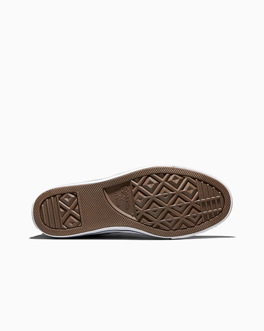 Canvas And Suede Padded Low Top Sneaker - Unearthed Brown/Fresh Brew Brown/White