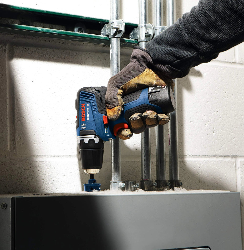 BOSCH 12V Max Cordless Drill/Driver And Impact Driver Combo Kit With 2 Batteries, Charger And Case - CLPK22-120