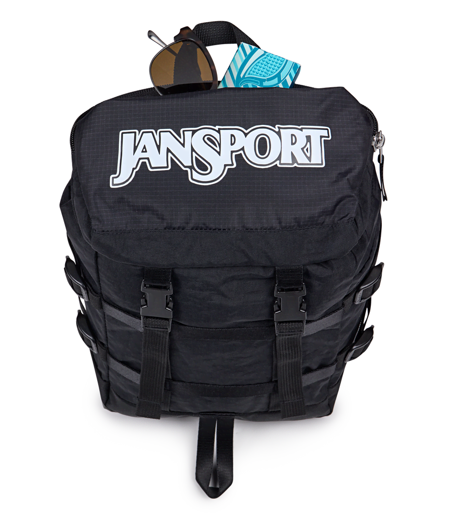 Recycled Nylon Mini Backpack - Smokey Grit
