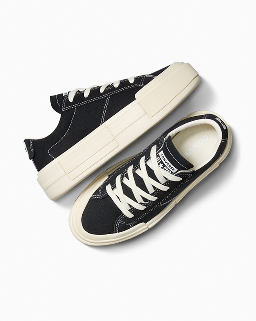 Canvas And Suede Low-Top Sneaker