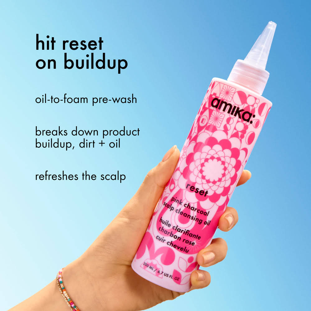 Pink Clay Charcoal Scalp Cleansing Oil