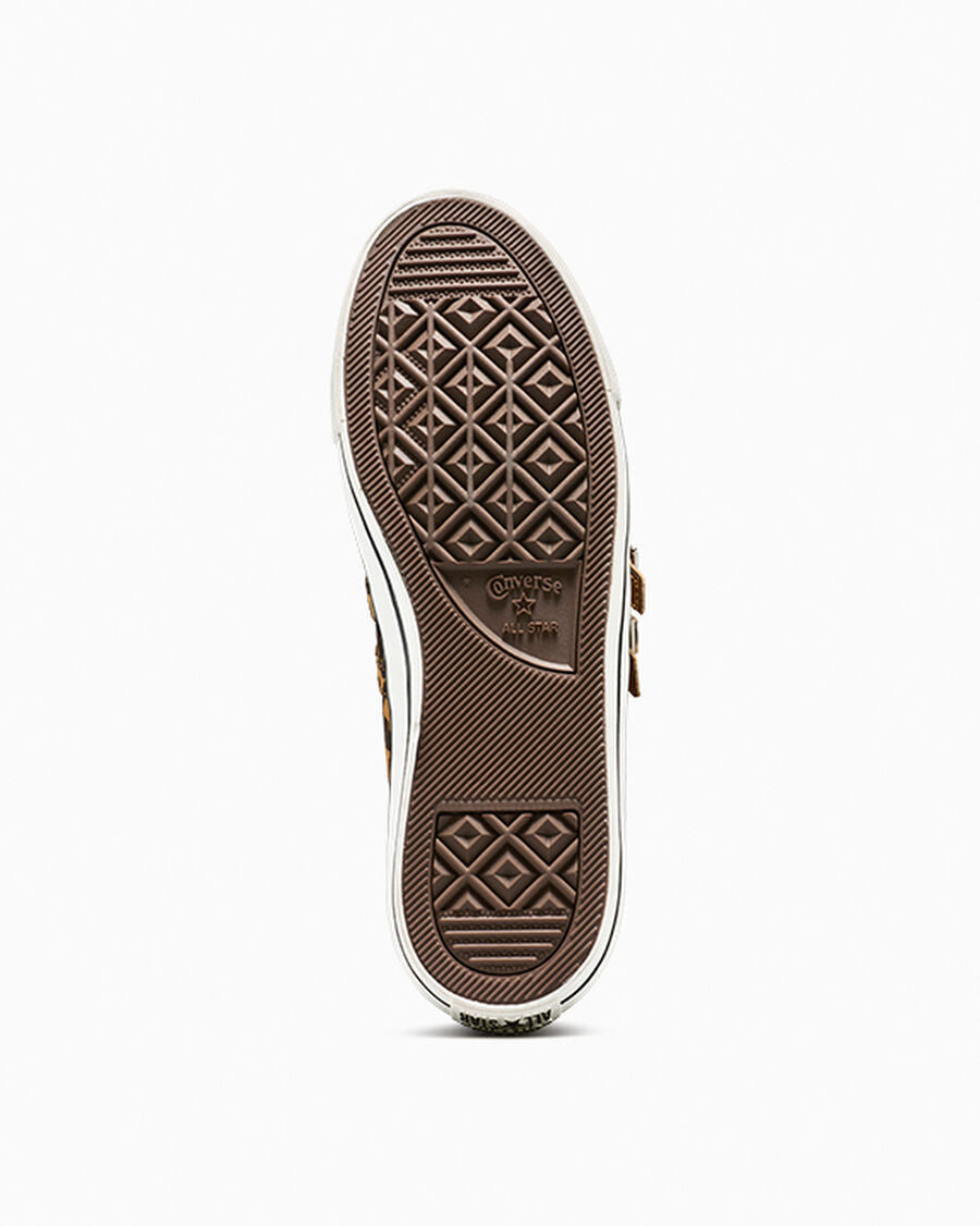 Leopard Suede Mary Jane Low Top Shoe