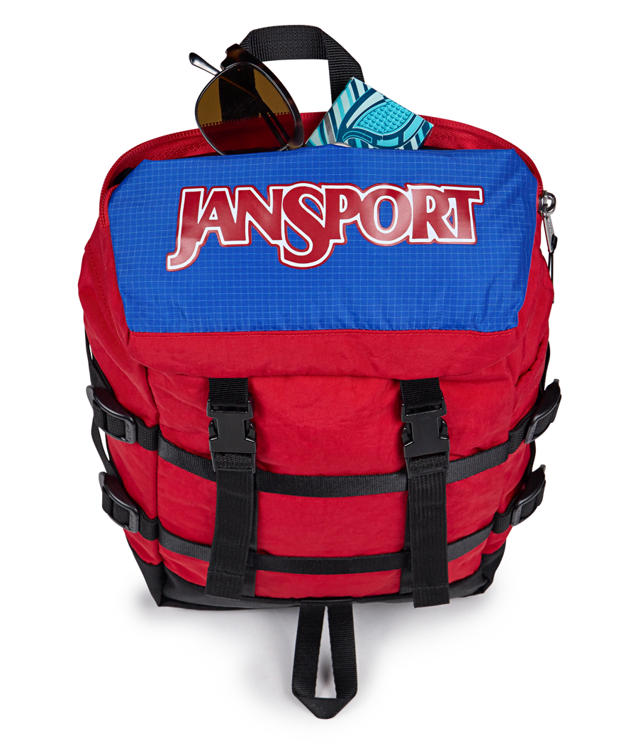 Recycled Nylon Mini Backpack - Smokey Grit