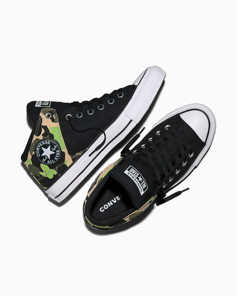 Camo Canvas Mid Top Sneaker