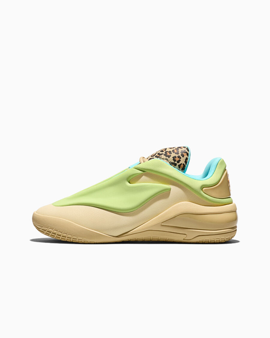 Lace-Up Basketball Low Top Shoe