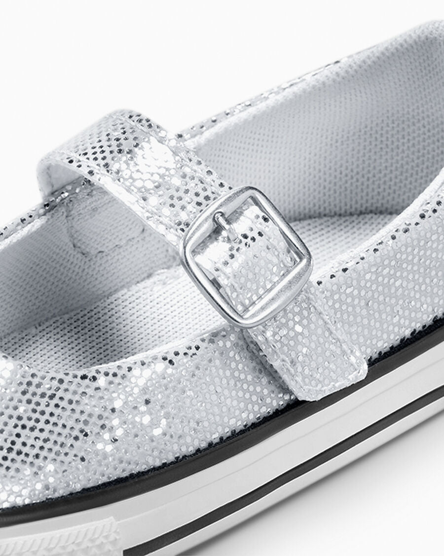 Glitter Easy-On Mary Jane Toddler Shoe