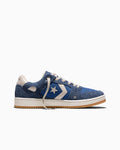 Ripstop And Suede Skate Low Top Shoe