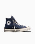 Heavyweight Canvas High Top Sneaker - Black - Obsidian Blue/Egret/Black