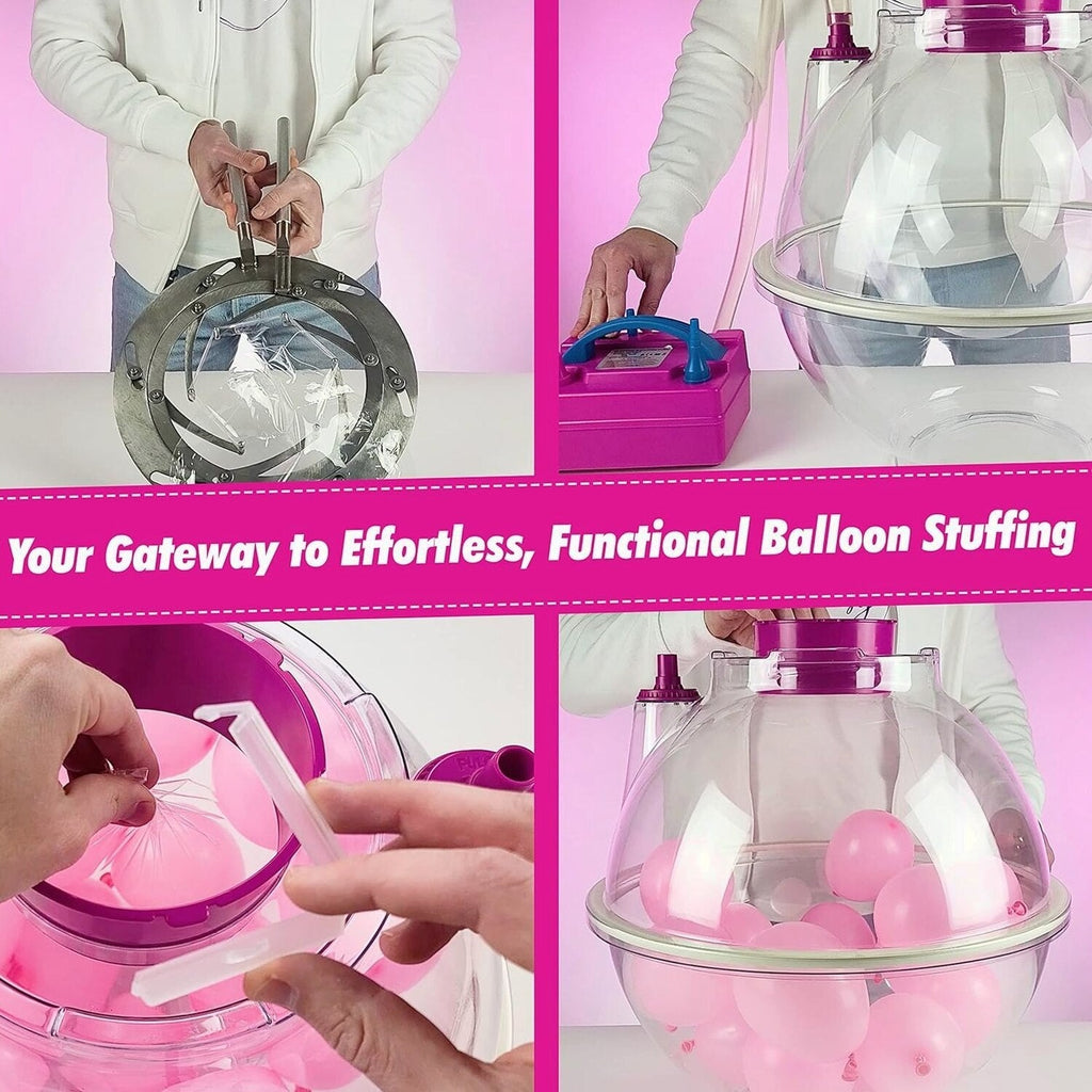 BLOONSY Balloon Stuffing Machine Kit With Electric Air Pump And Expander Tool - BLNS-BSM-01