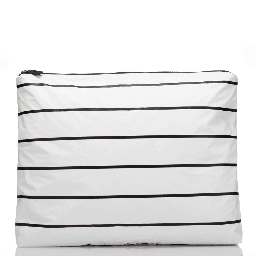 Large Splash-Resistant Organizer Pouch - Pinstripe