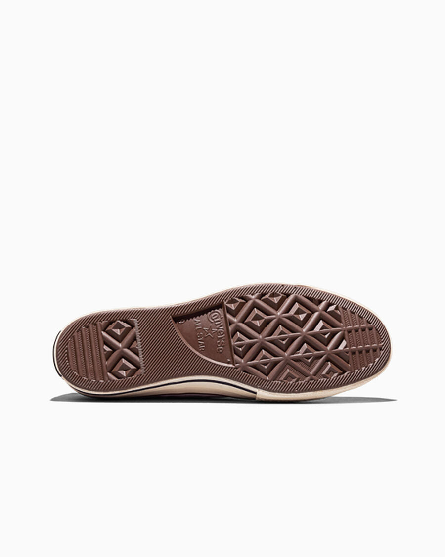 Heavyweight Canvas Low Top Sneaker - Black - White/Garnet/Egret