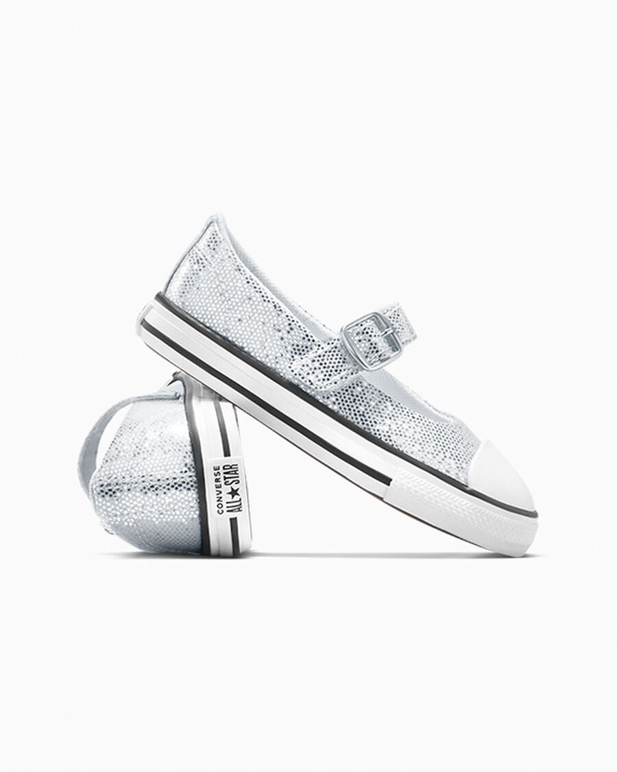 Glitter Easy-On Mary Jane Toddler Shoe