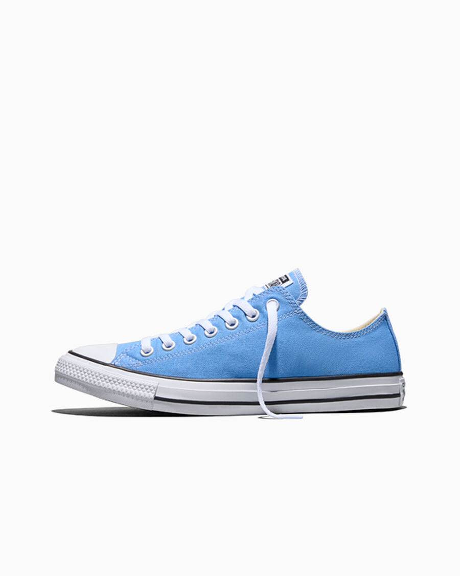 Canvas Low-Top Sneaker - Multiple Colors - Lt. Blue