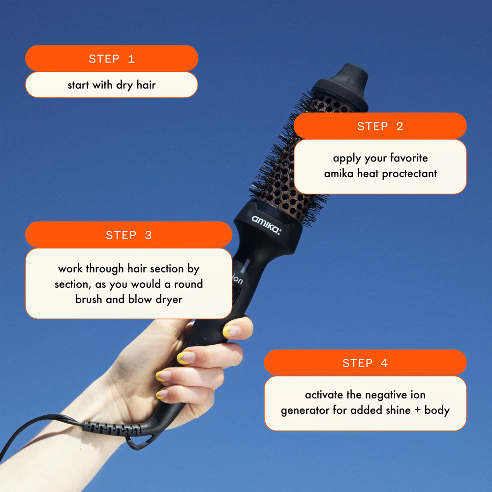 Thermal Ionic Hair Styling Brush