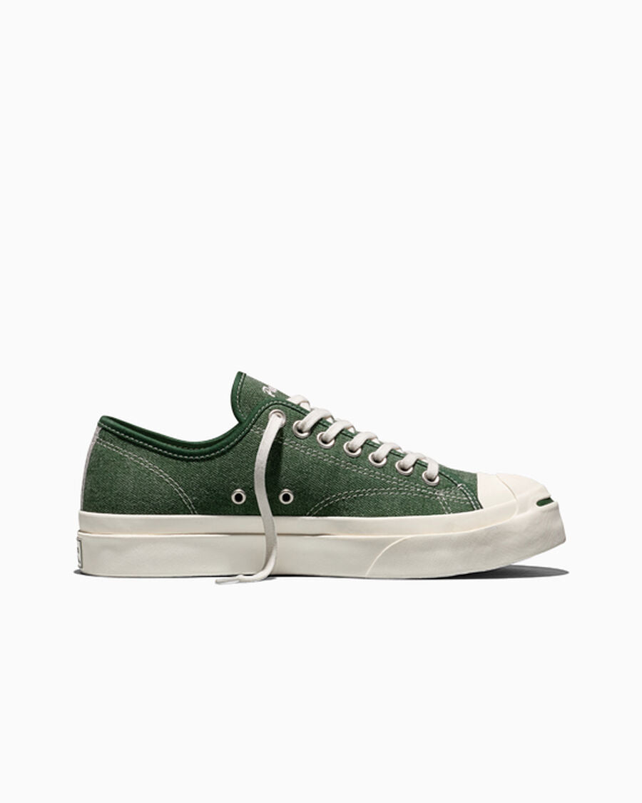 Coated Canvas Low-Top Tennis Sneaker