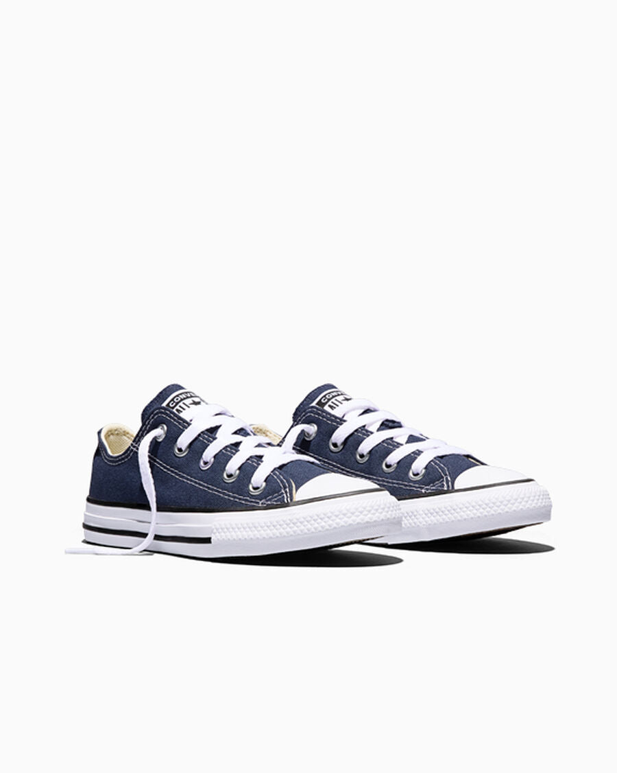 Kids Canvas Low-Top Sneaker - Multiple Colors - Navy