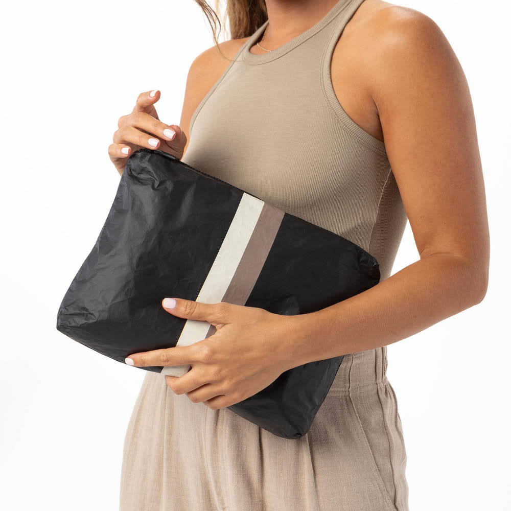 Medium Splash-Resistant Pouch - Stripe