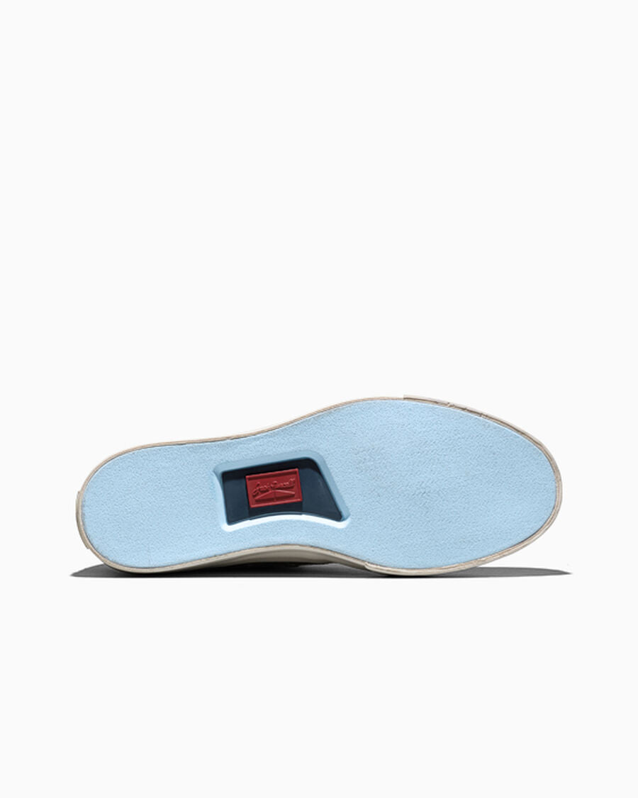 Coated Canvas Low-Top Tennis Sneaker
