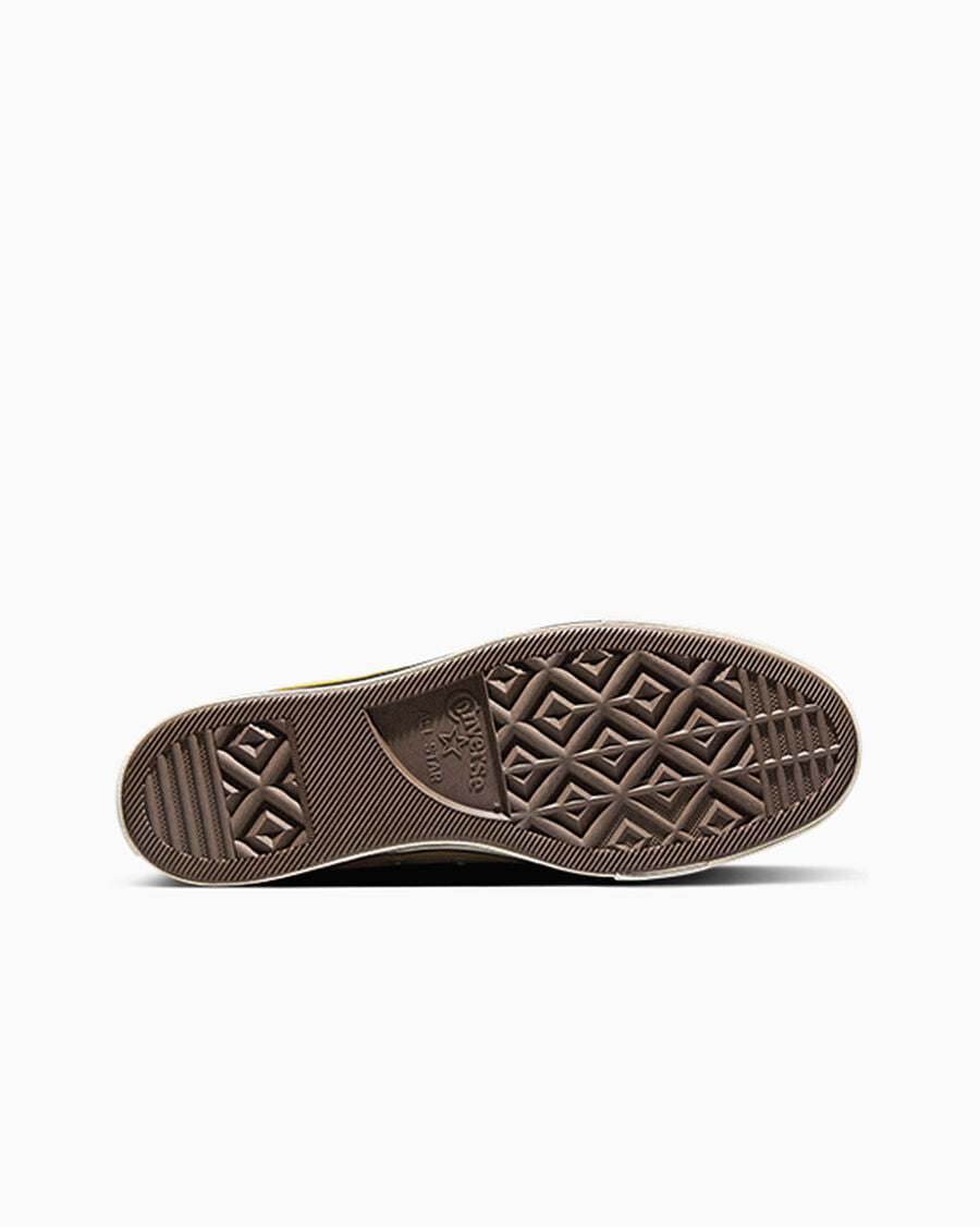 Canvas Low-Top Sneaker - Gold Palm - Gold Palm/Vintage White/Black