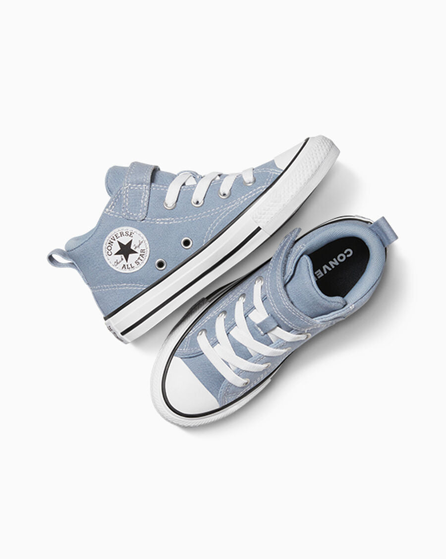 Kids' Canvas Easy-On Mid-Top Sneaker