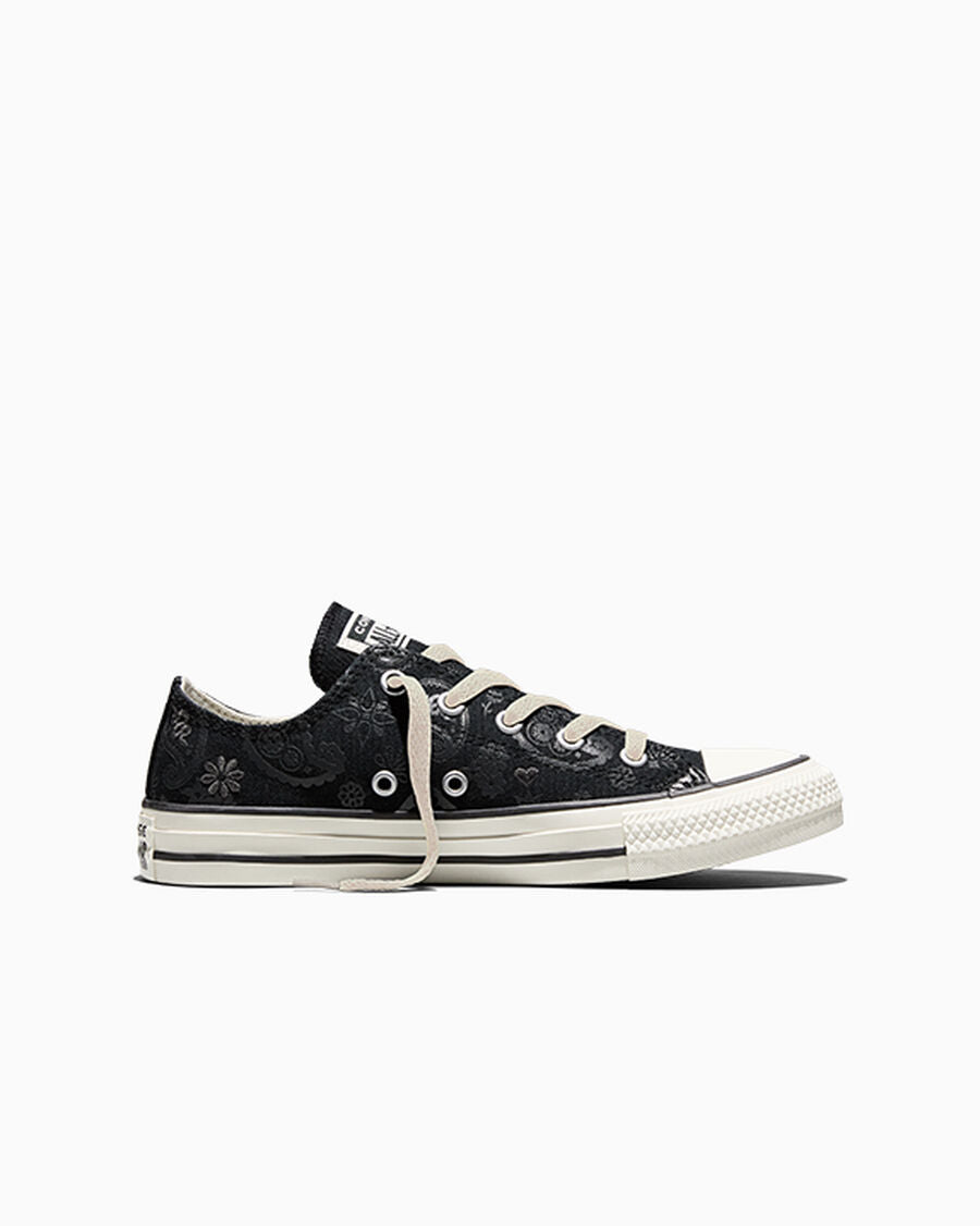 Kids Paisley Canvas Low Top Sneaker