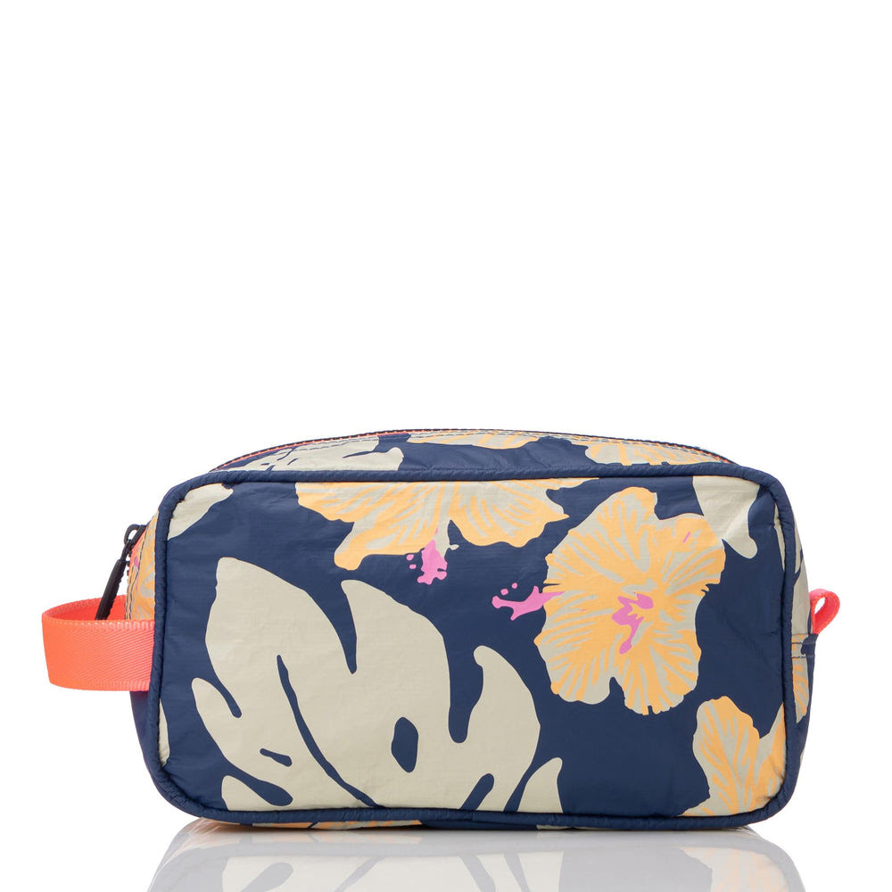Nylon Toiletry Bag - Tropical Print