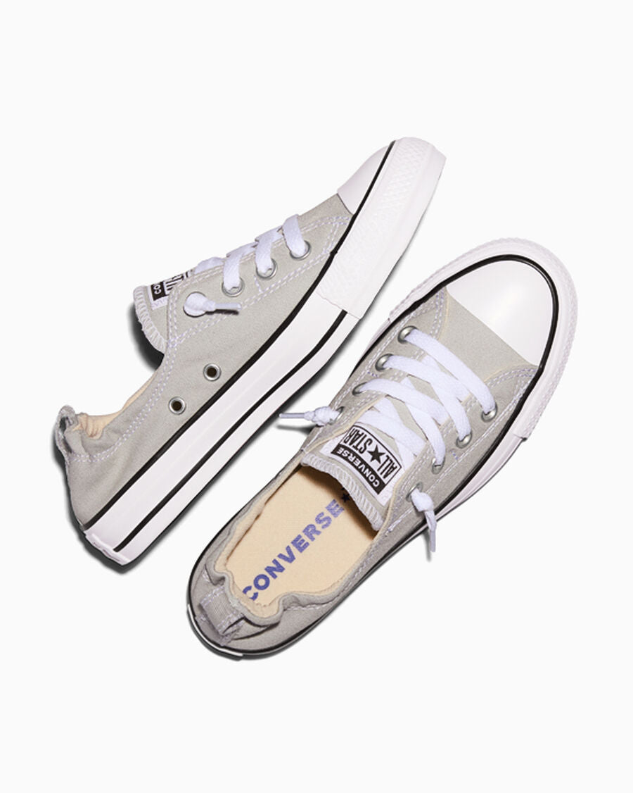 Canvas Slip-On Low Top Sneaker - Black - Cloud Gray