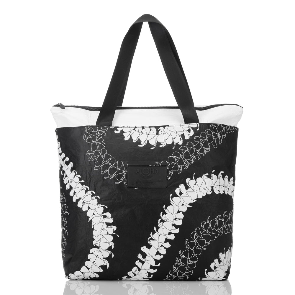 Expandable Nylon Tote - Floral Print