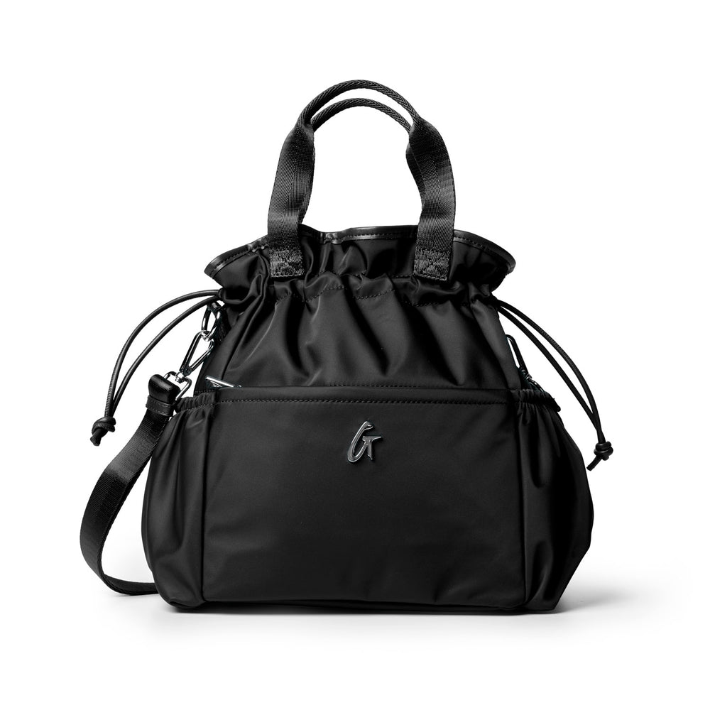 Insulated Nylon Lunch Bag - Black