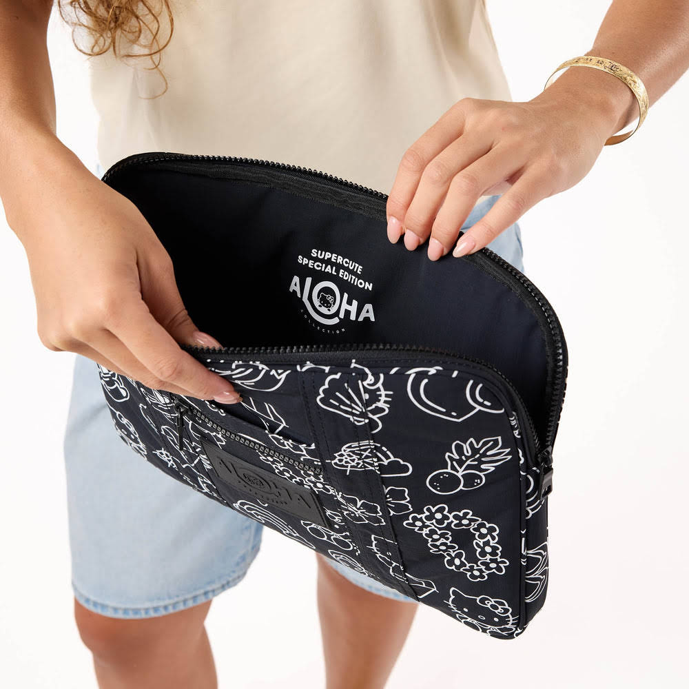 13-Inch Ripstop Nylon Laptop Sleeve - Icon Print